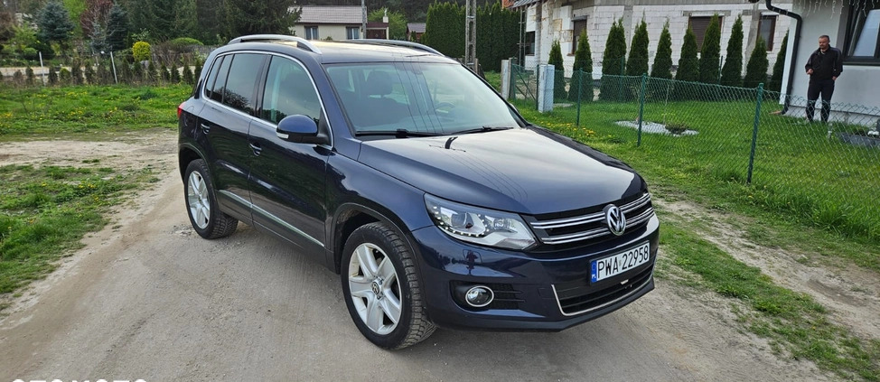 Volkswagen Tiguan cena 49900 przebieg: 199800, rok produkcji 2012 z Wągrowiec małe 154